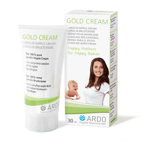 ARDO Gold Cream - Nipple Cream 10ml / 30ml